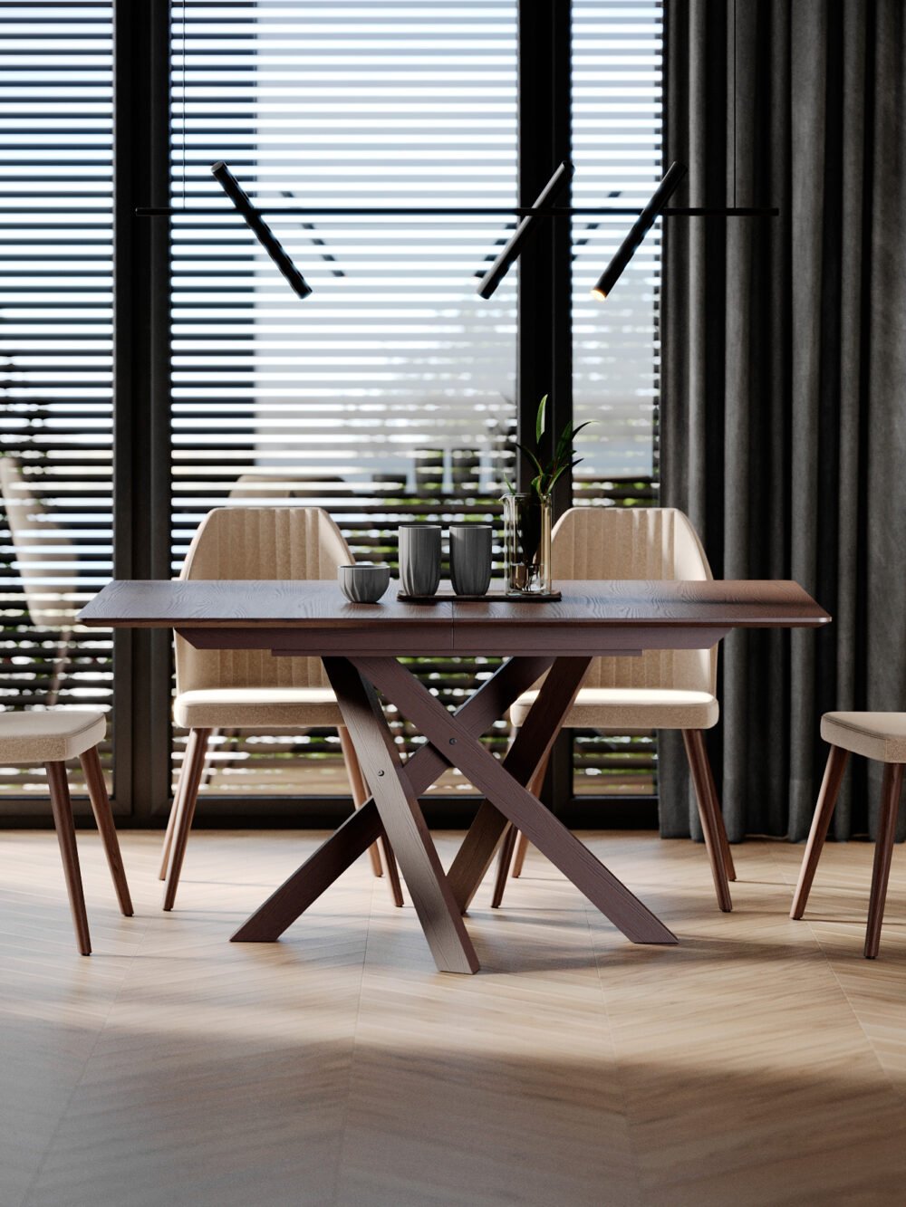 Trpezarijski sto X 160 - Slika 4