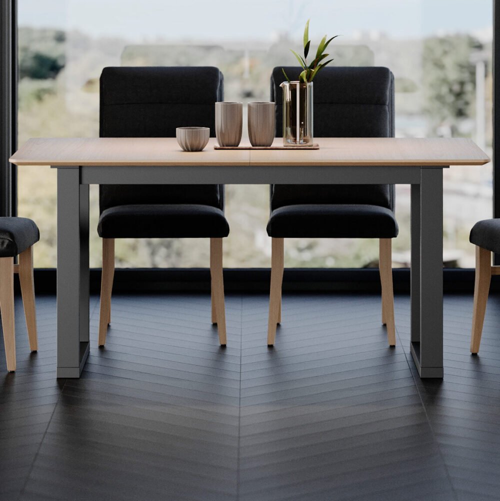 Trpezarijski sto Nero 160 XL - Slika 2