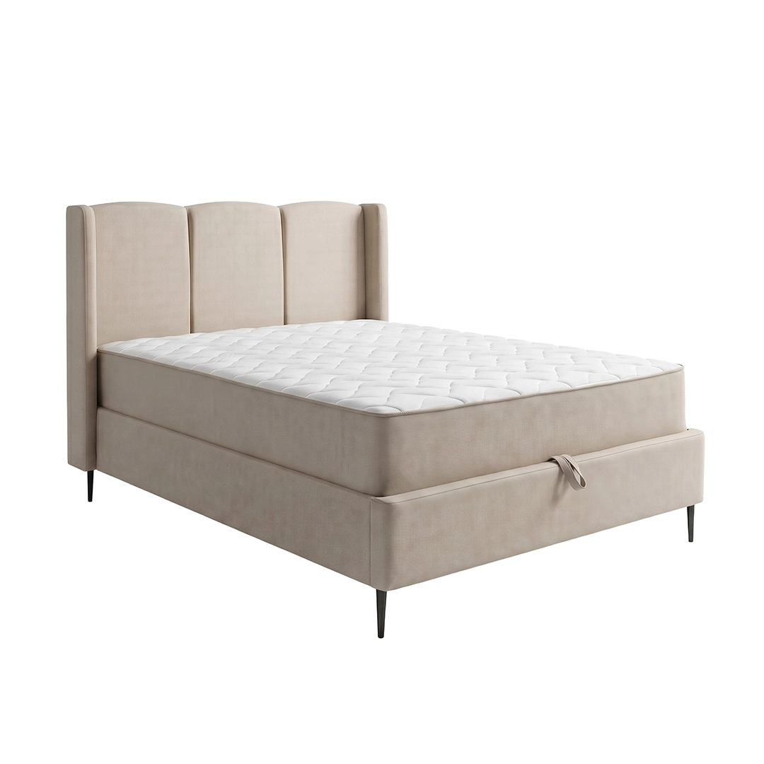 Francuski ležaj Blue Premium